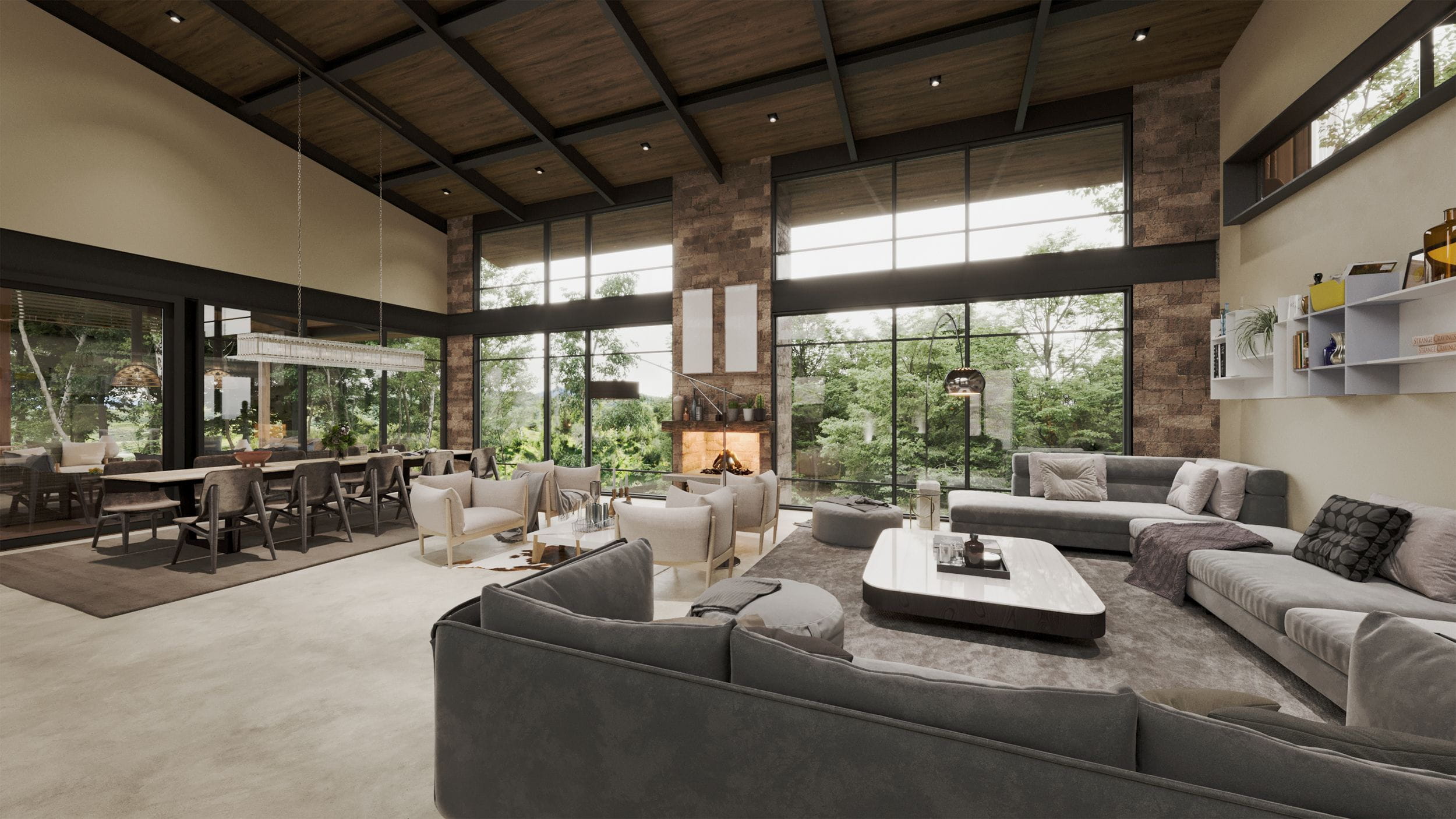  Our construction technology allows us to provide your home with wide spans of light