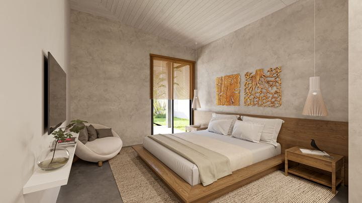 Dormitorios con ventilación natural cruzada