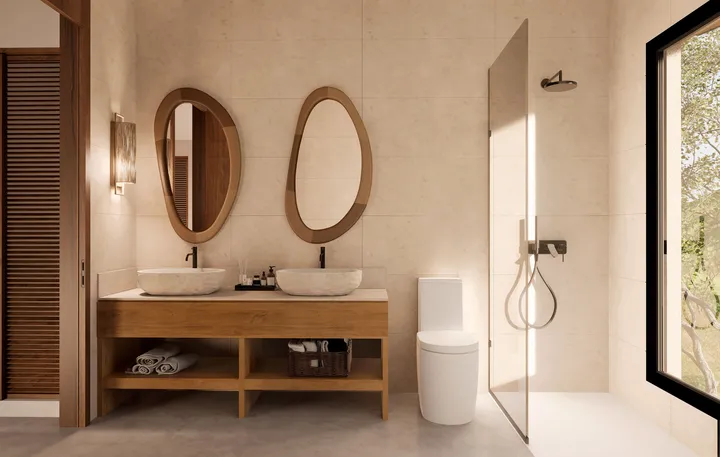 Baños en los que se cuida hasta el máximo detalle