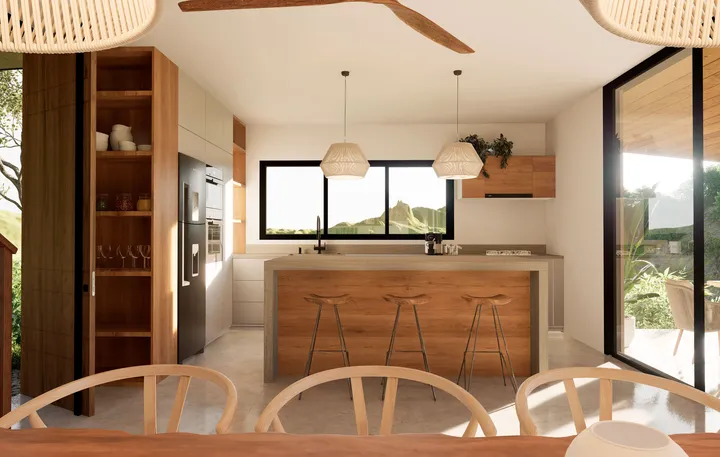 Ventilation and natural lighting in kitchen