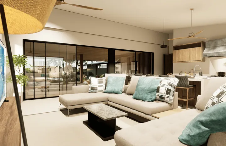 Nuestros espacios están diseñados para que estén protegidos de la radiación solar y permitan una comunicación fluida entre el ambiente interior y exterior