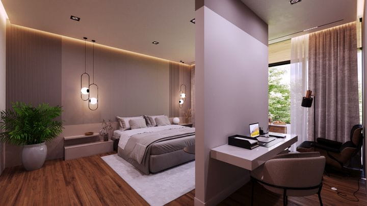  We make high level designs where each space is functional.